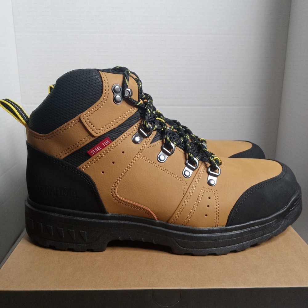 Brahma Appaloosa Steel Toe Work Boots Mens Size US 10.5 Anti-Fatigue Footbed NWB